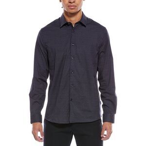 Stone Rose Mens  Comfort Stretch Shirt, Blue